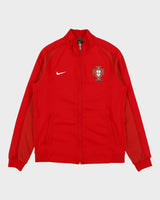 Nike Portugal 2016 Uefa Euros Soft Shell Funnel Neck Football Training Track Jacket - M