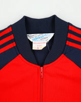 Vintage 1980s Adidas Originals 3-Stripe Superstar Track Jacket - L