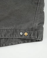 Vintage Carhartt J97 GVL Gravel Detroit Blanket Lined Sandstone Duck Canvas Workwear Jacket - S
