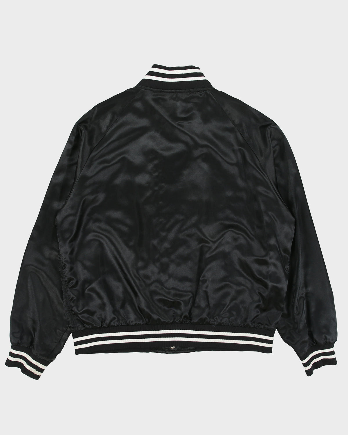 Vintage 1990s Detroit Tigers MLB Trimark Satin Stitched Varsity Baseball Jacket - XL