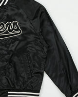 Vintage 1990s Detroit Tigers MLB Trimark Satin Stitched Varsity Baseball Jacket - XL