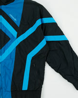 Vintage 1992 Adidas Originals Diamond Embroidered Classic Shell Track Jacket - M