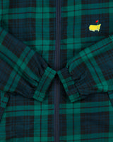 Vintage 1996 Slazenger Augusta National Shop Golf Masters Tartan Made In USA Soft Shell Windbreaker Jacket - M