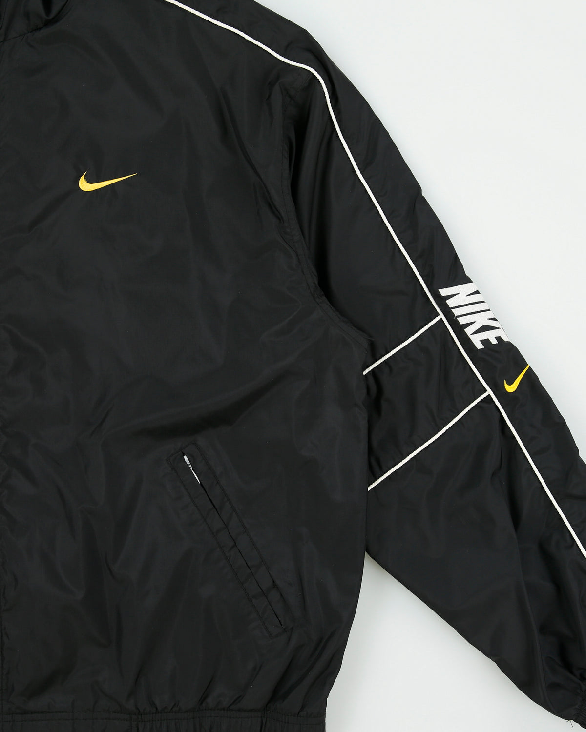 Vintage 1998 Nike Embroidered Shell Panelled Windbreaker Jacket - XL