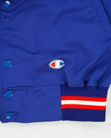 Vintage 1970s Champion USA Collared Varsity Track Bomber Jacket - XL