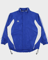 Vintage Y2K 00s Admiral Striped Shell Football Training Windbreaker Jacket - M