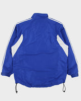 Vintage Y2K 00s Admiral Striped Shell Football Training Windbreaker Jacket - M