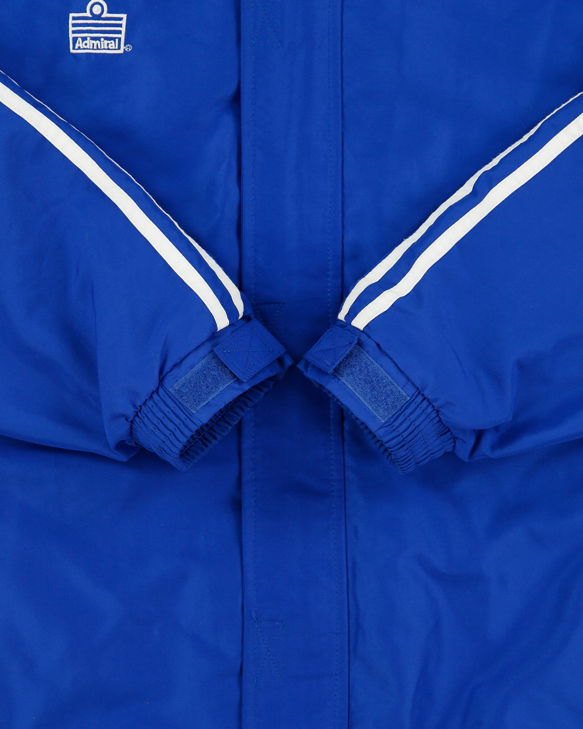 Vintage Y2K 00s Admiral Striped Shell Football Training Windbreaker Jacket - M