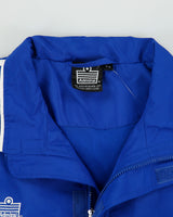 Vintage Y2K 00s Admiral Striped Shell Football Training Windbreaker Jacket - M