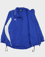 Vintage Y2K 00s Admiral Striped Shell Football Training Windbreaker Jacket - M