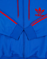 Vintage Y2K 00s Adidas Originals Classic Trefoil Hooded Track Jacket - XXL