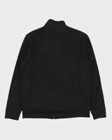 Vintage Y2K 00s Puma Contrast Stitch Pleated Check Funnel Neck Track Jacket - M