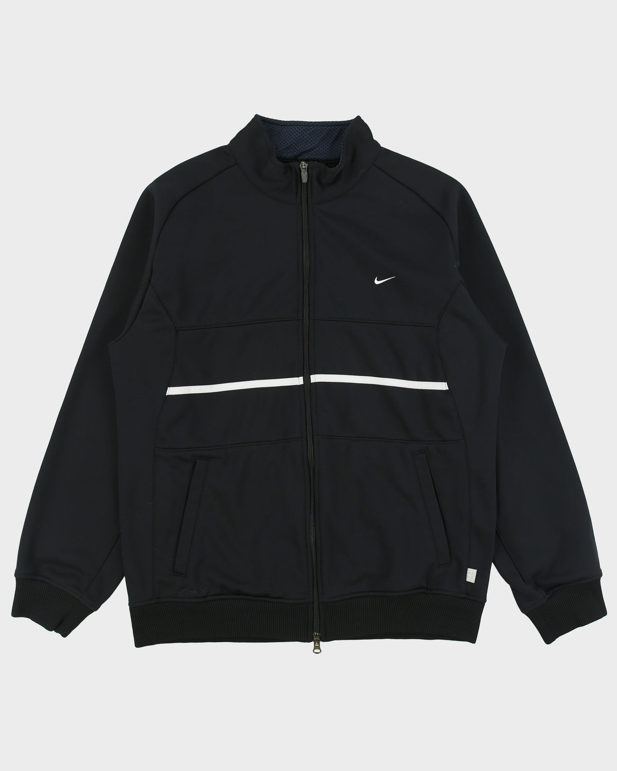 Vintage Y2K 00s Nike Challenge Court Fleece Lined Therma Dri-Fit Funnel Neck Track Jacket - XXL
