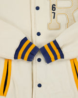 Vintage Y2K 00s Polo Jeans Ralph Lauren 67 College Letterman Varsity Baseball Jacket - S
