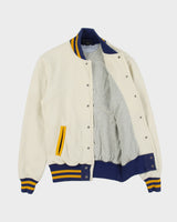 Vintage Y2K 00s Polo Jeans Ralph Lauren 67 College Letterman Varsity Baseball Jacket - S