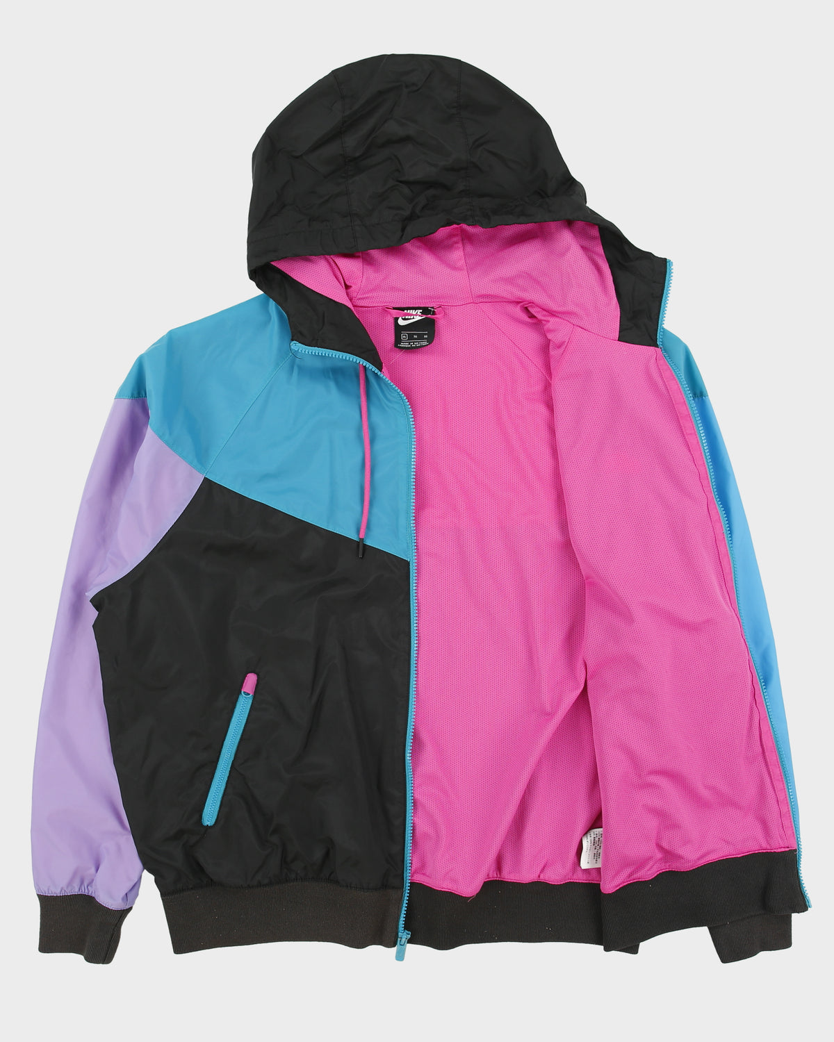 Nike Multicoloured Colourblock Shell Windrunner Jacket - XL