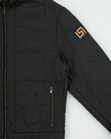Vintage Y2K 00s Versace Jeans Couture Soft Shell Boxy Puffer Jacket - M