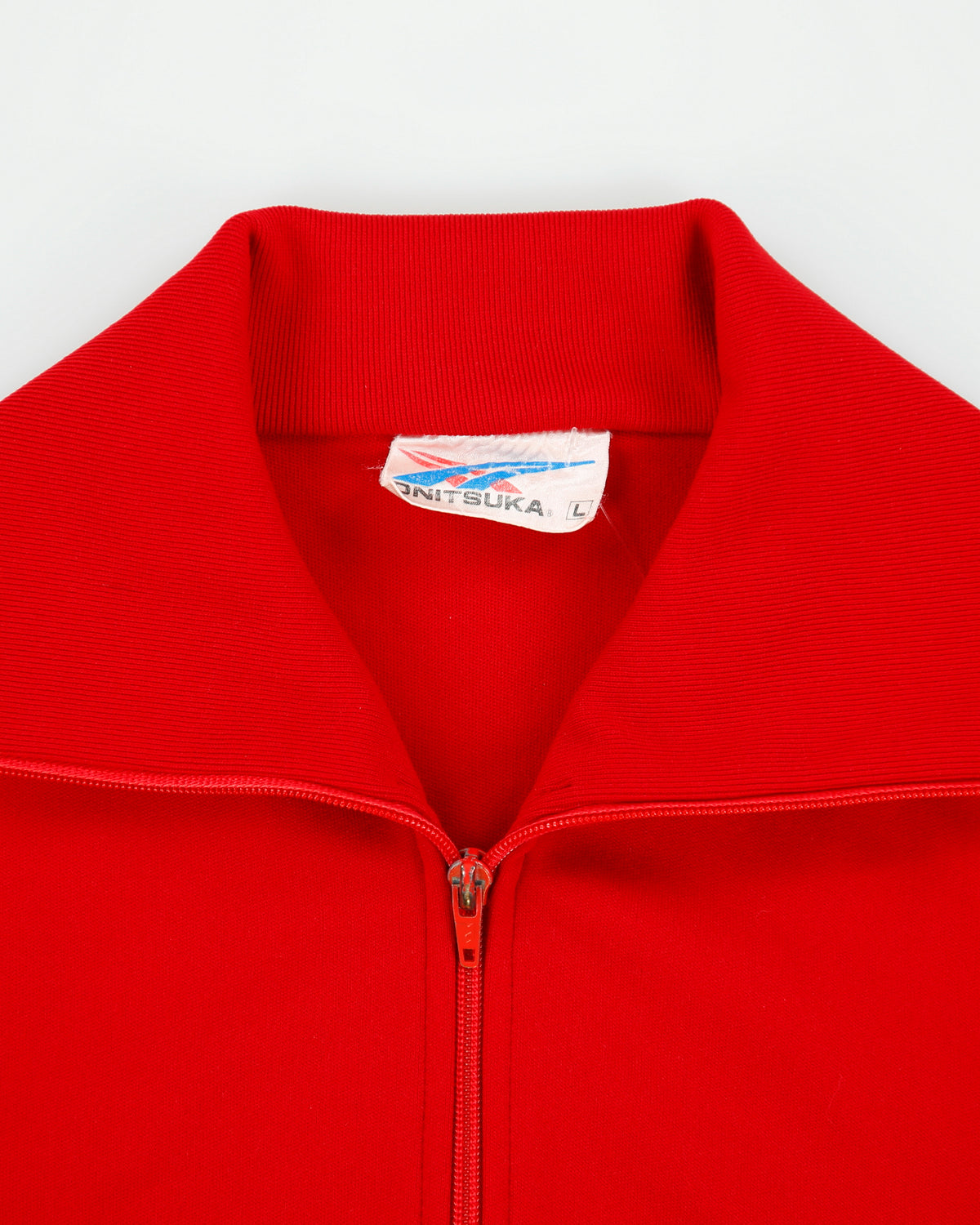 Vintage 1970s Onitsuka Tiger Team Japan Embroidered Funnel Neck Track Jacket - L