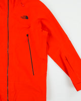 The North Face Fire Orange DryVent Shell Mountaineering Ski Jacket - M