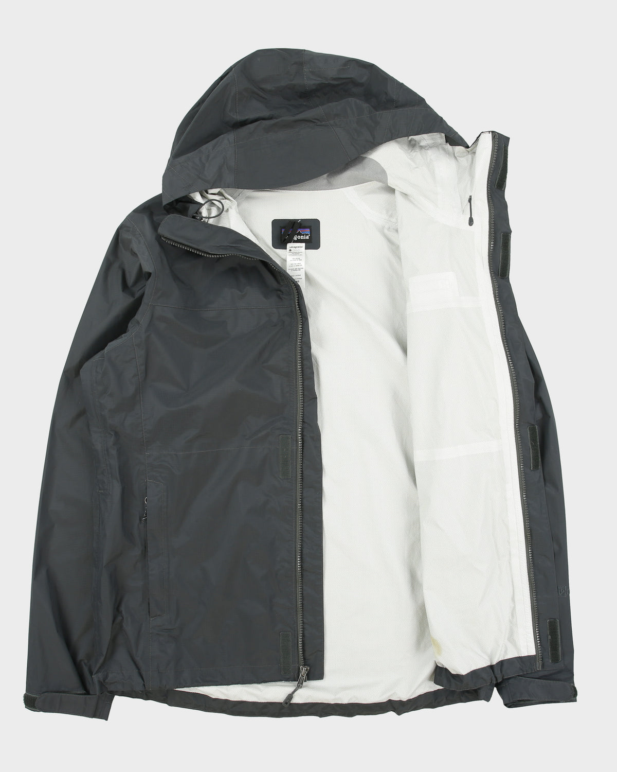 Vintage Patagonia Graphite Lightweight Shell H2No Jacket - L