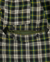 Vintage Y2K 00s Barbour Border Tartan Lined Made In England Waxed Jacket - XL