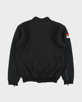 Vintage Y2K 00s Adidas Originals Neoprene Team Cafe Racer Moto Jacket - M