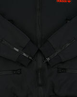 Vintage Y2K 00s Adidas Originals Neoprene Team Cafe Racer Moto Jacket - M