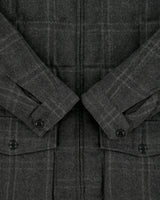 Vintage Eddie Bauer Plaid Wool EB550 Goose Down Yukon Puffer Jacket - M
