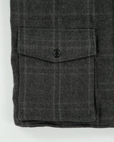 Vintage Eddie Bauer Plaid Wool EB550 Goose Down Yukon Puffer Jacket - M