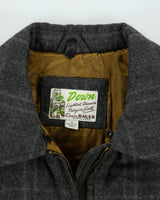 Vintage Eddie Bauer Plaid Wool EB550 Goose Down Yukon Puffer Jacket - M
