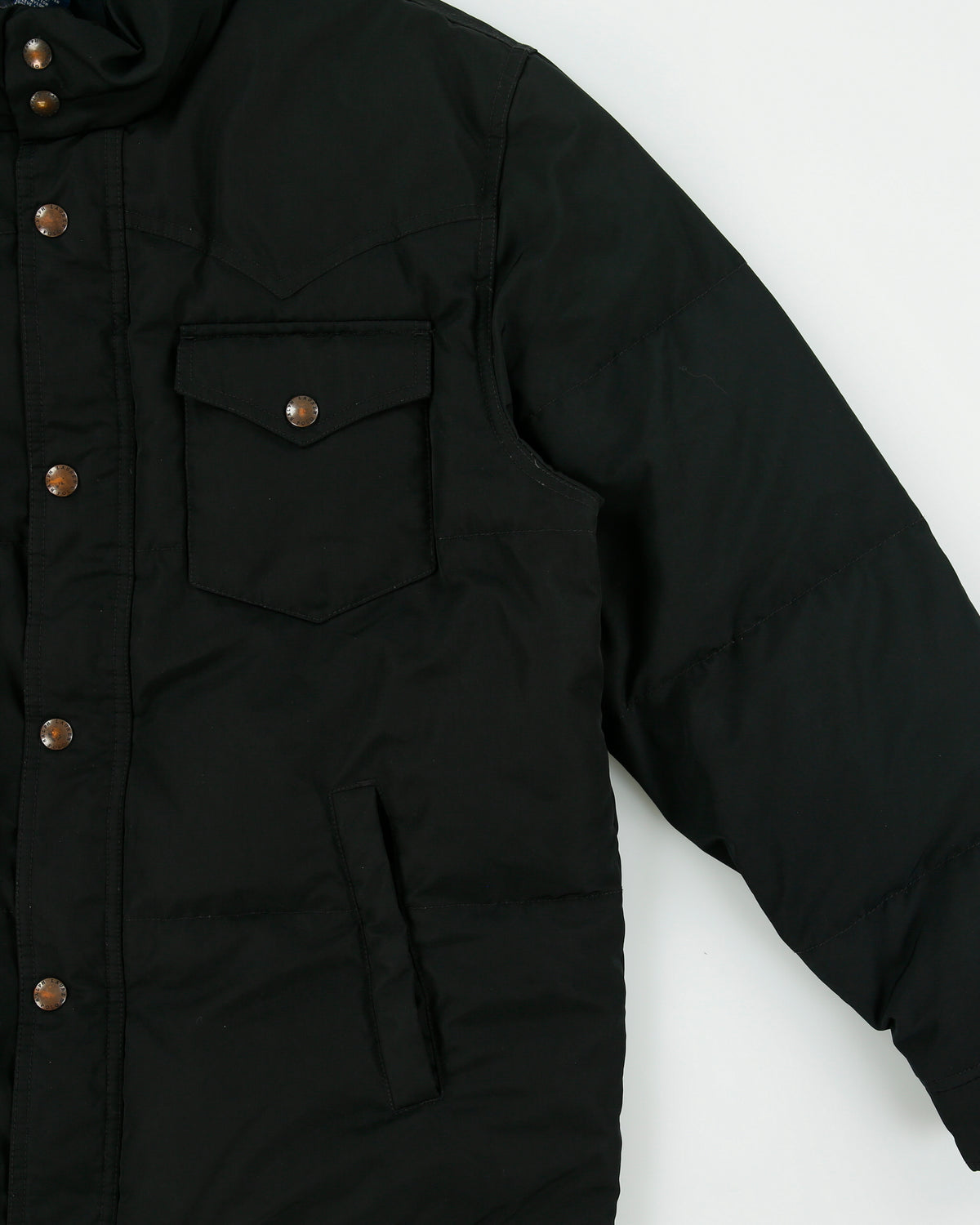 Vintage Y2K 00s Polo Ralph Lauren Down Filled Western Puffer Jacket - L