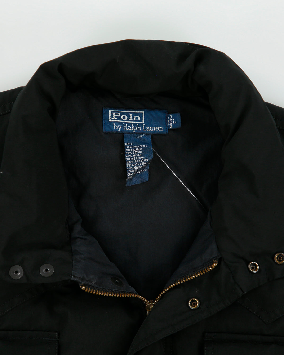 Vintage Y2K 00s Polo Ralph Lauren Down Filled Western Puffer Jacket - L