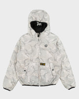 Aape By A Bathing Ape Reversible Camo Goose Down Hooded Puffer Jacket - M