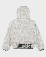 Aape By A Bathing Ape Reversible Camo Goose Down Hooded Puffer Jacket - M