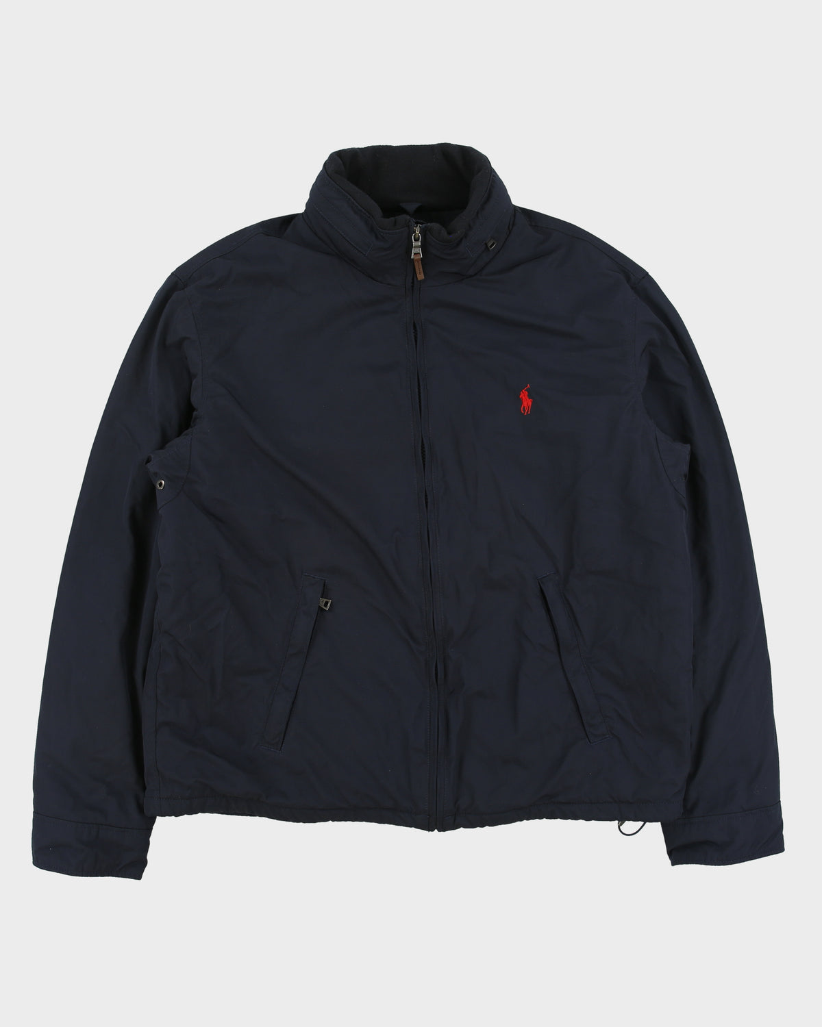 Vintage Y2K 00s Polo Ralph Lauren Insulated Fleece Lined Soft Shell Harrington Jacket - L