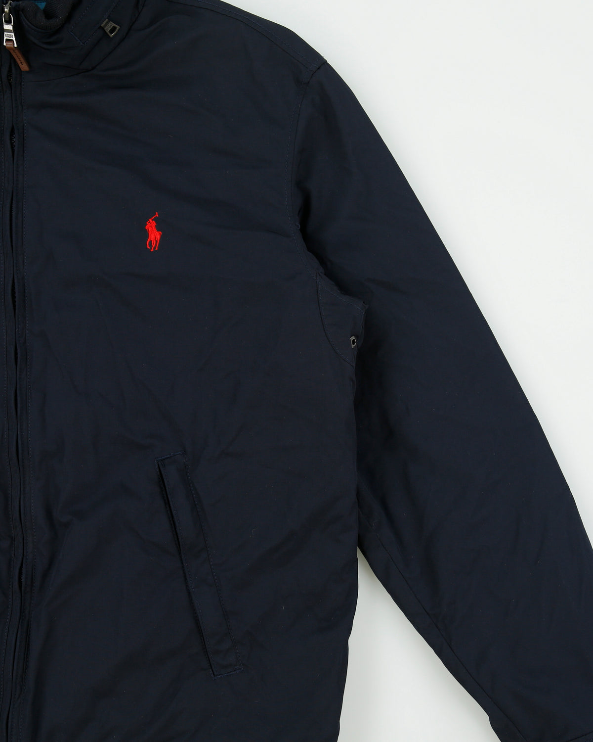 Vintage Y2K 00s Polo Ralph Lauren Insulated Fleece Lined Soft Shell Harrington Jacket - L