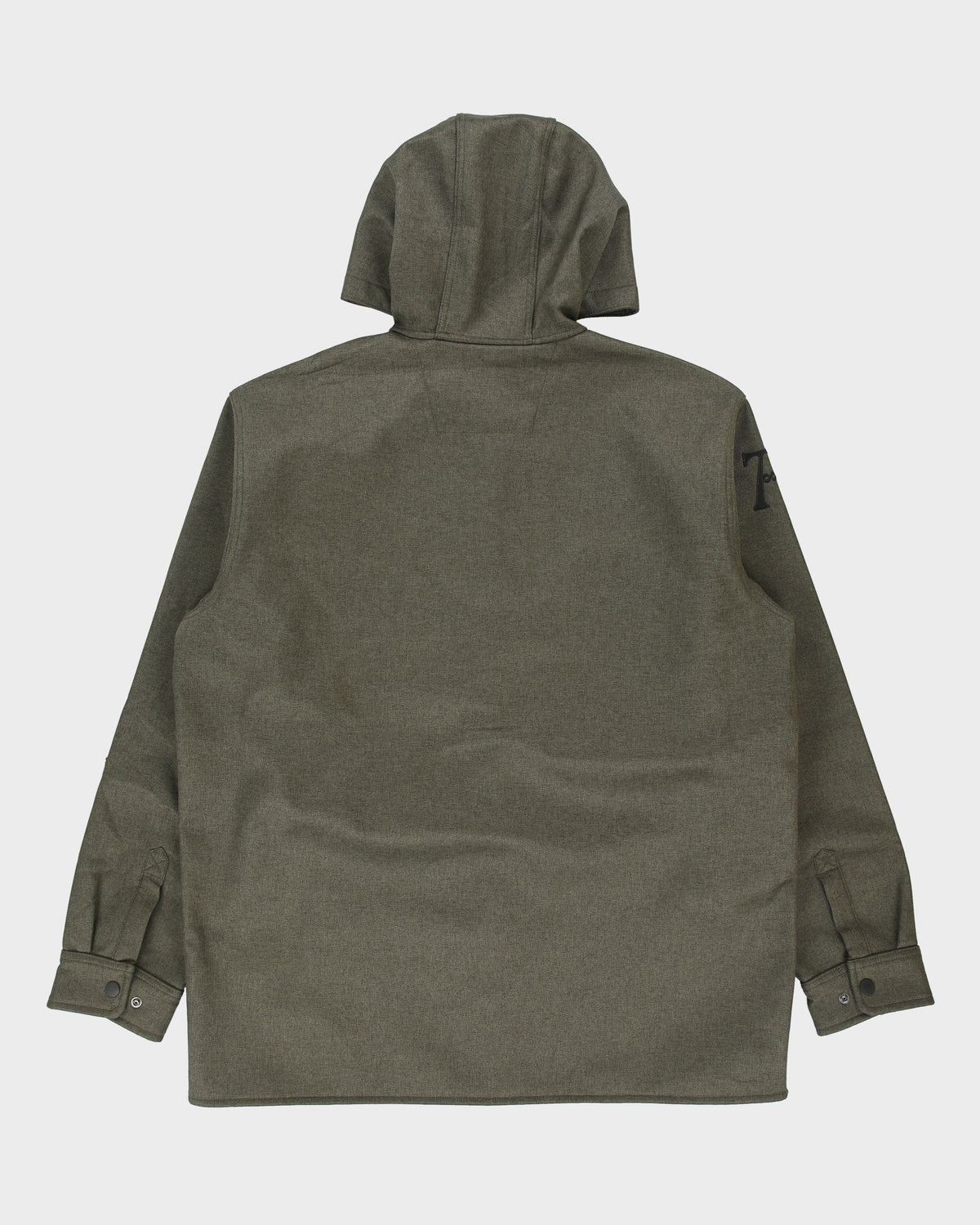 Carhartt Moss Fleece Lined Relaxed Fit Hooded Rain Defender Shacket - L
