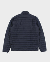 Salomon Navy Reversible Pertex Quantum Stormloft Insulated Drfiter Puffer Jacket - L