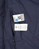 Salomon Navy Reversible Pertex Quantum Stormloft Insulated Drfiter Puffer Jacket - L