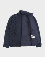 Salomon Navy Reversible Pertex Quantum Stormloft Insulated Drfiter Puffer Jacket - L