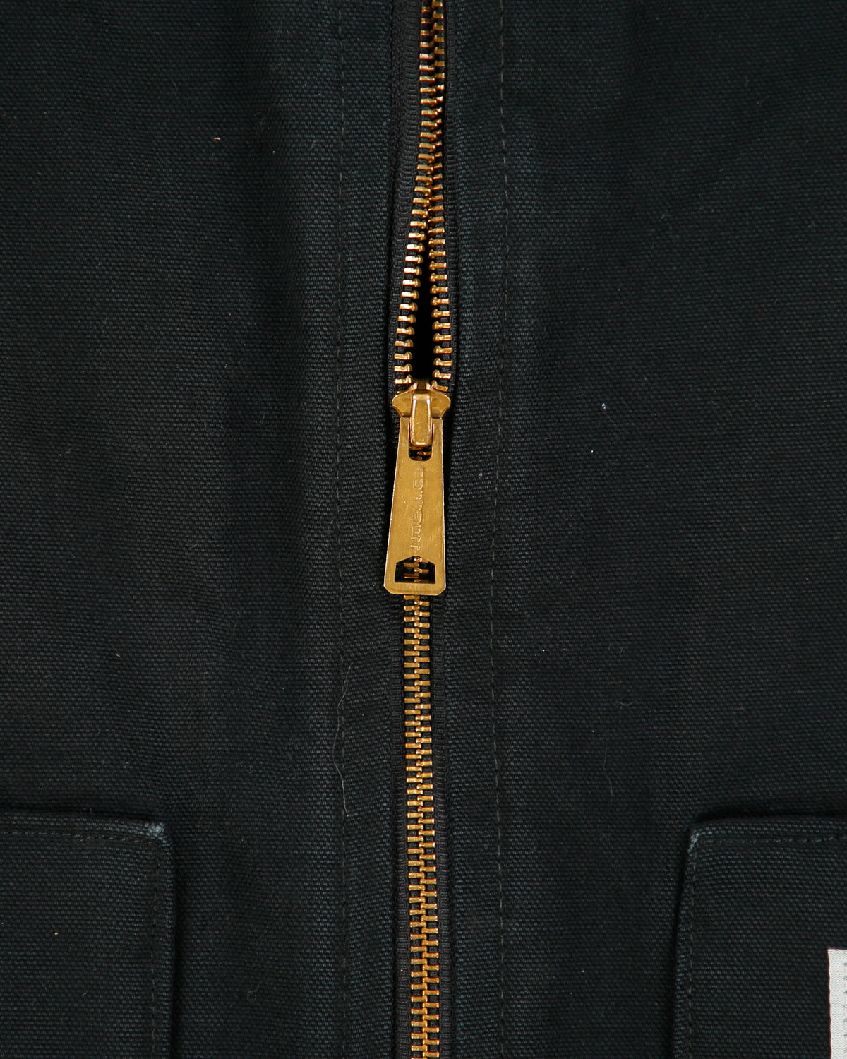 Vintage Carhartt V01 BLK Arctic Lined Rugged Firm Duck Canvas Work Gilet - XL