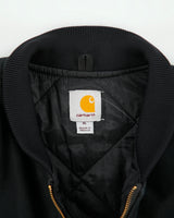 Vintage Carhartt V01 BLK Arctic Lined Rugged Firm Duck Canvas Work Gilet - XL