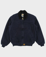 Vintage 2006 Y2K Carhartt J14 MDT Quilted Rugged Sandstone Duck Canvas Sante Fe Jacket - M