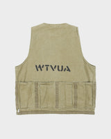 S/S2021 WTAPS Olive Drab Cotton Oxford Made In Japan Tactical Rack Vest - XL