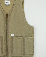 S/S2021 WTAPS Olive Drab Cotton Oxford Made In Japan Tactical Rack Vest - XL