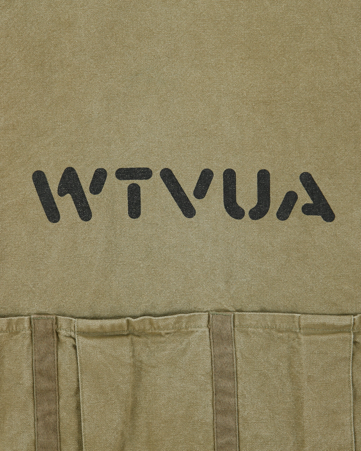S/S2021 WTAPS Olive Drab Cotton Oxford Made In Japan Tactical Rack Vest - XL
