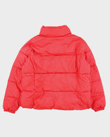 Vintage Columbia Hot Pink Thermarator Fill Puffer Jacket - XXL