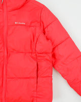 Vintage Columbia Hot Pink Thermarator Fill Puffer Jacket - XXL