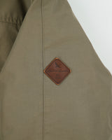 Eddie Bauer 1942 EB Originals B-9 Model Khaki WWII Goose Down Faux Fur US Military Parka - L