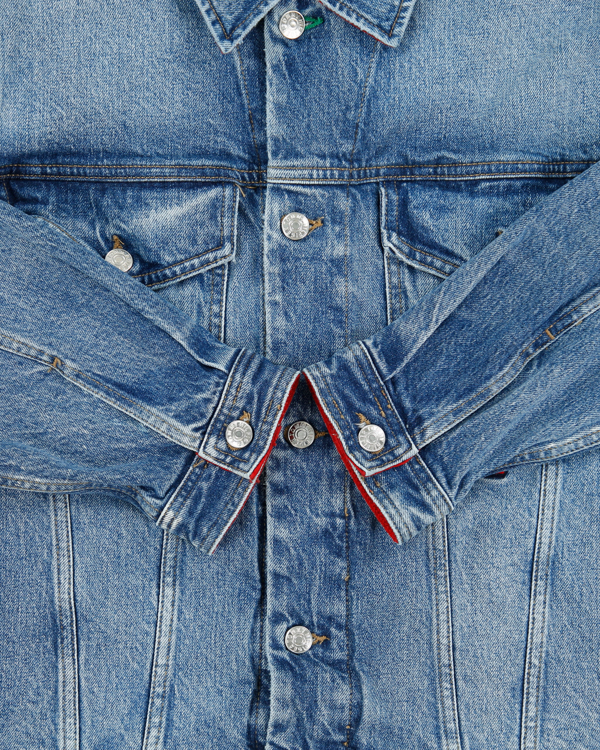 S/S 2020 Tommy Hilfiger x Shawn Mendes Sustainable Reborn Stone Wash Denim Trucker Jacket - S